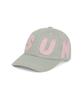 Sseonleobeutueo Cut Off Capital Cap Gray/Pink