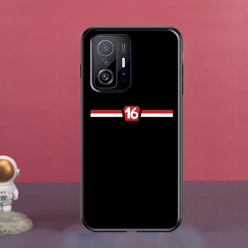 

Чехол Charles Leclerc 16 F1 для POCO X5 X3 F5 Pro X4 F4 GT M5s C40 F3 для Xiaomi 13 Lite 12 11T 12T Pro 12X POCO X4 Pro 5G