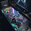 Valorants Gamer Charakter Mauspads XXL HD-Druck Computer Verriegelungskante Anti-Rutsch Gaming Tischmatten Tastatur PC Gummi Teppich