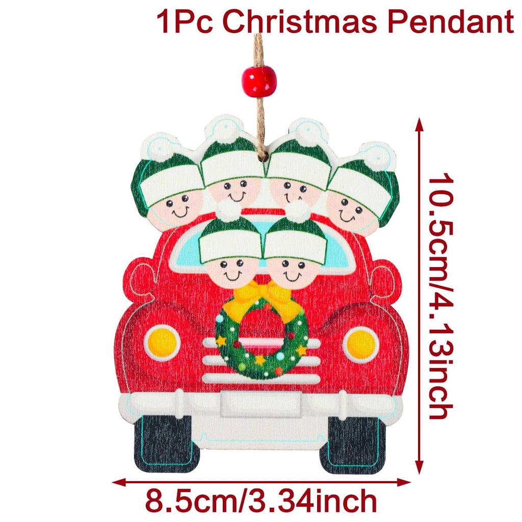 Christmas Pendant DIY Personal Family Christmas Decorations For Home 2025 Navidad Christmas Tree Hanging Ornament New Year 2025