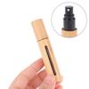 10 ml Leere Bambus-Sprühflaschen Nachfüllbare Mini-Duftbehälter Reise Feinsprüher für Kosmetik Ätherische Öle