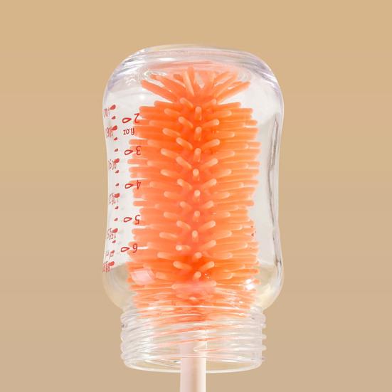 Cleaning Brush Set with Angle Neck Cleaner Flat Cap Scraper