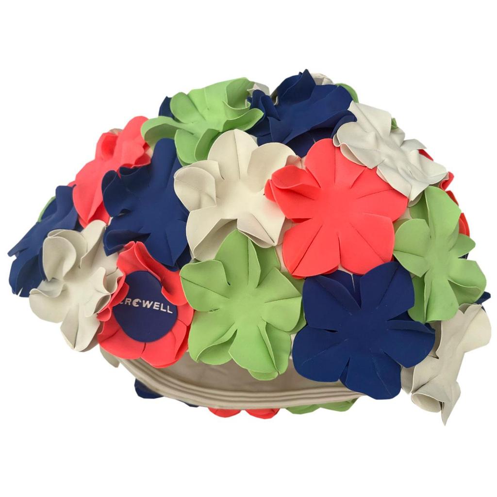 Crowell Flower Swim Cap