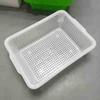 CaiZhi Large Thickened Rectangular Plastic Storage Basket