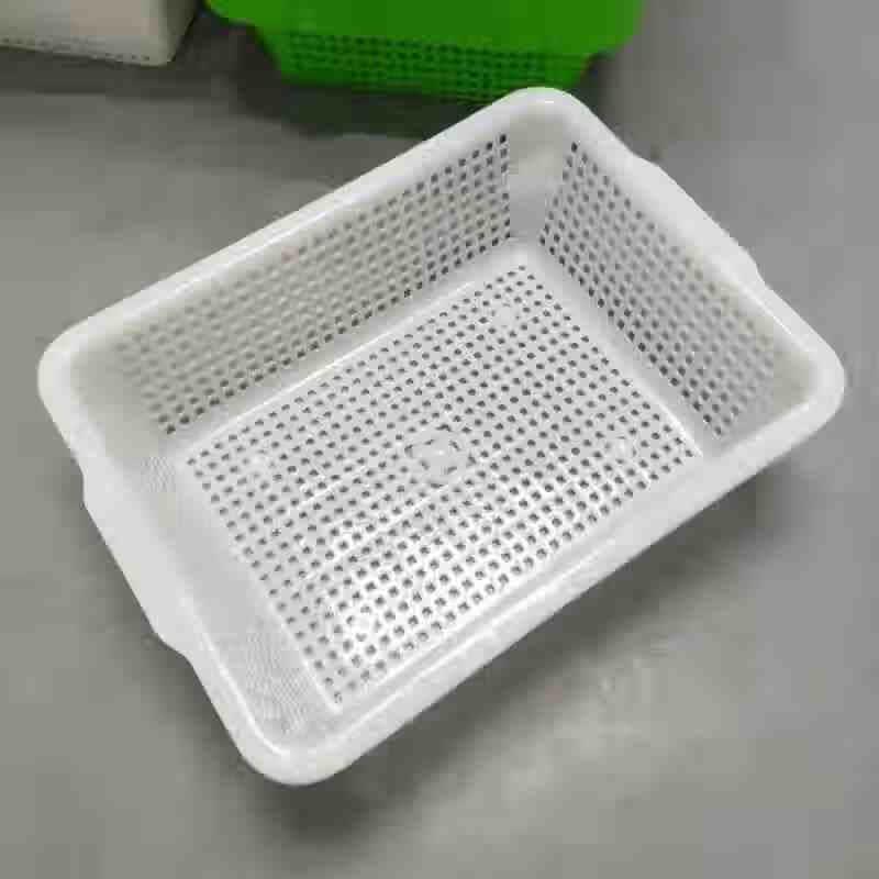 CaiZhi Large Thickened Rectangular Plastic Storage Basket