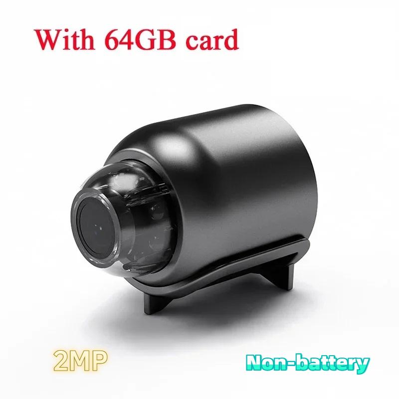 HD Infračervená kamera s nočným videním Domáca bezdrôtová Wifi kamera Mini sledovacia kamera