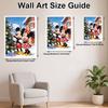 Disney Diamond Art Painting Kit 5D Diamond Christmas Tree Painting Dot Art Gemstone Crystal Paint Diamond Home Wall Decor