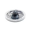 Smart Remote Control Ceiling Fan Light: Silent, Dimmable, E27 Screw, Integrated for Bedroom Lighting.
