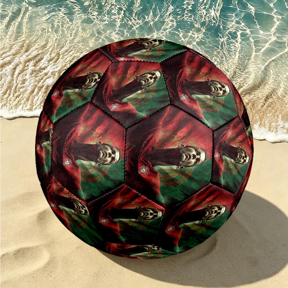 1pc Ronaldos Jersey Glory Soccer Ball Size 5, Suitable for Practice Matches/tournament Training,Lightweight and Durable. Cl70213