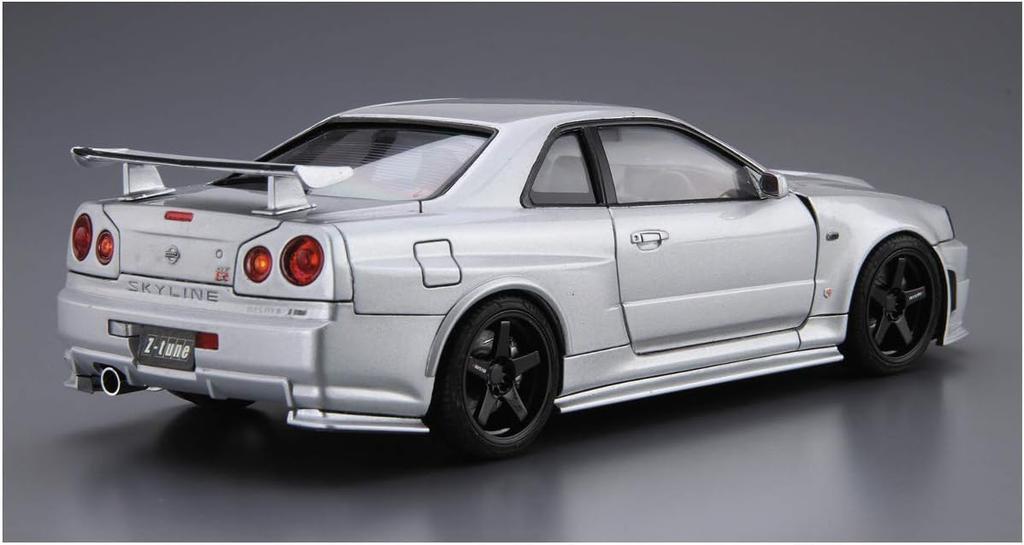 Aoshima Bunka Kyozai Die Modellauto-Serie Nismo BNR34 Skyline Plastikmodell (AOSHIMA) 1/24 GT-R Z-tune '04