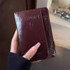 Purse Travel Wallet Passport Cover Passport Clip Creative Storage Card Bag  Men