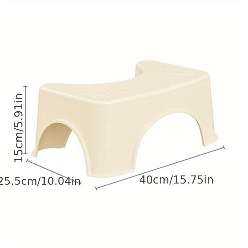 Portable Removable Toilet Squat Stool Non-slip Durable Toilet Seat Stool Toilet Footstool Bathroom Accessories