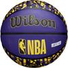 Wilson NBA Team Graffiti Los Angeles Lakers Basketball Size 7 Outdoor Diameter 24.5cm