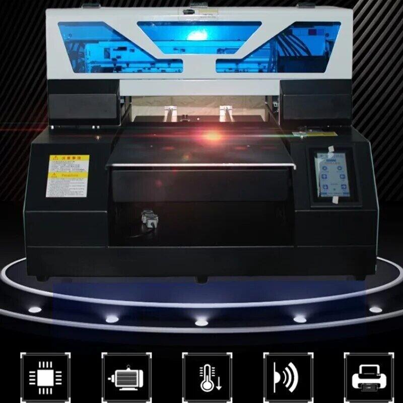 A3 UV 19 Flatbed Automatic Bottle Label Printer Machine For Flatbed Metal