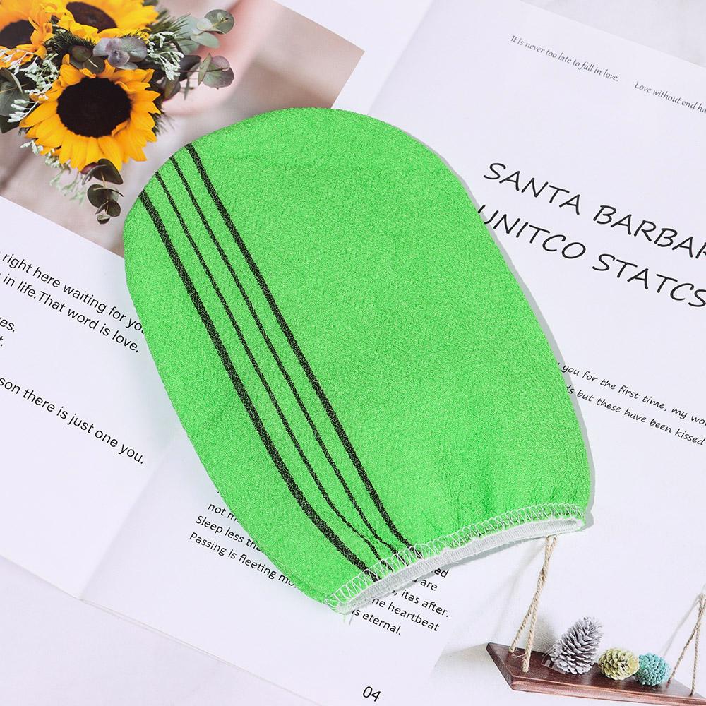 Extreme Comfort Viscose Fiber Cleaner Exfoliating Towel Body Rub Bath Glove Shower Scrubber