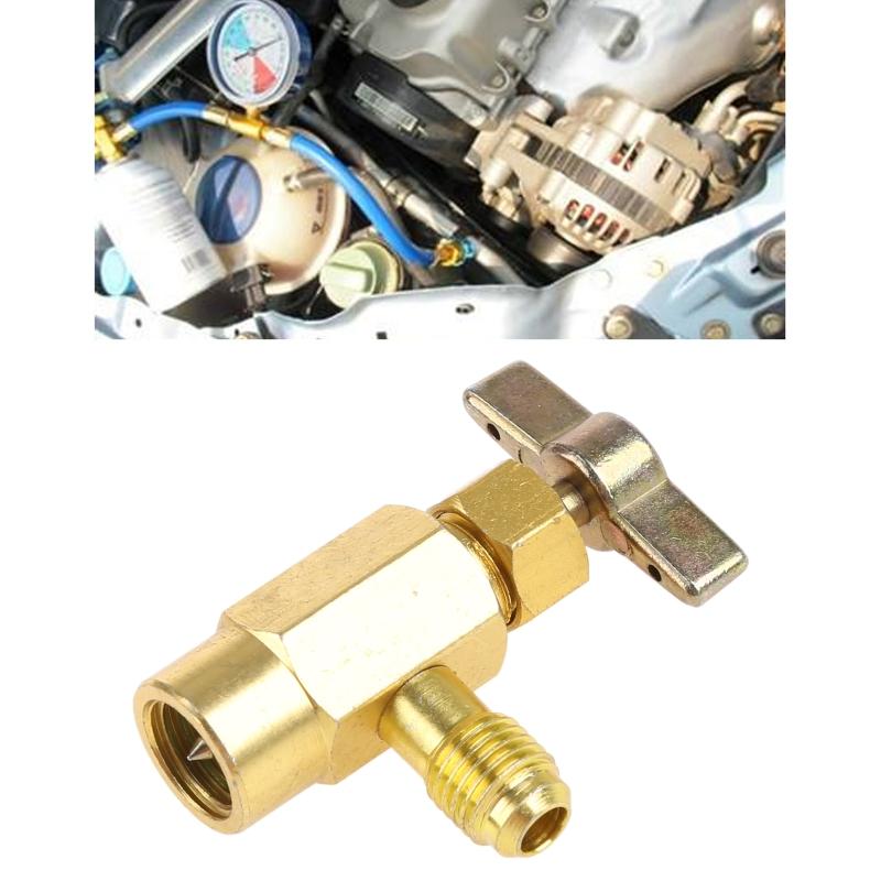 1/2" SAE AC Can Tap for Valve Bottle Opener fit for R22 R134a R410A Gas Refriger