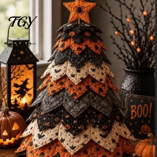 Crafting Materials for Kids DIY Christmas Tree Craft Kit, Handmade Art Crafts And Easy Sewing Kit Beginners Adults, Interactive Fabric Set Holiday