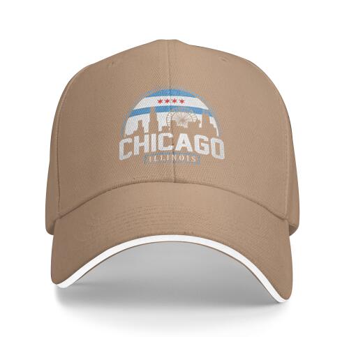 Casquette Chicago : casquette de baseball snapback réglable
