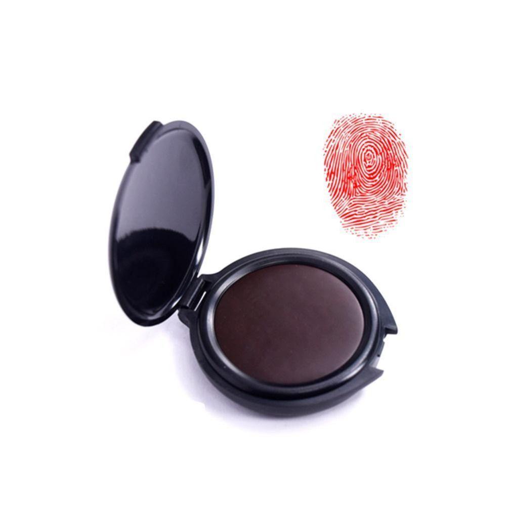 Business Contract Mini Fingerprint Ink Pad Office Supplies Thumbprint Ink Pad Fingerprint Kit