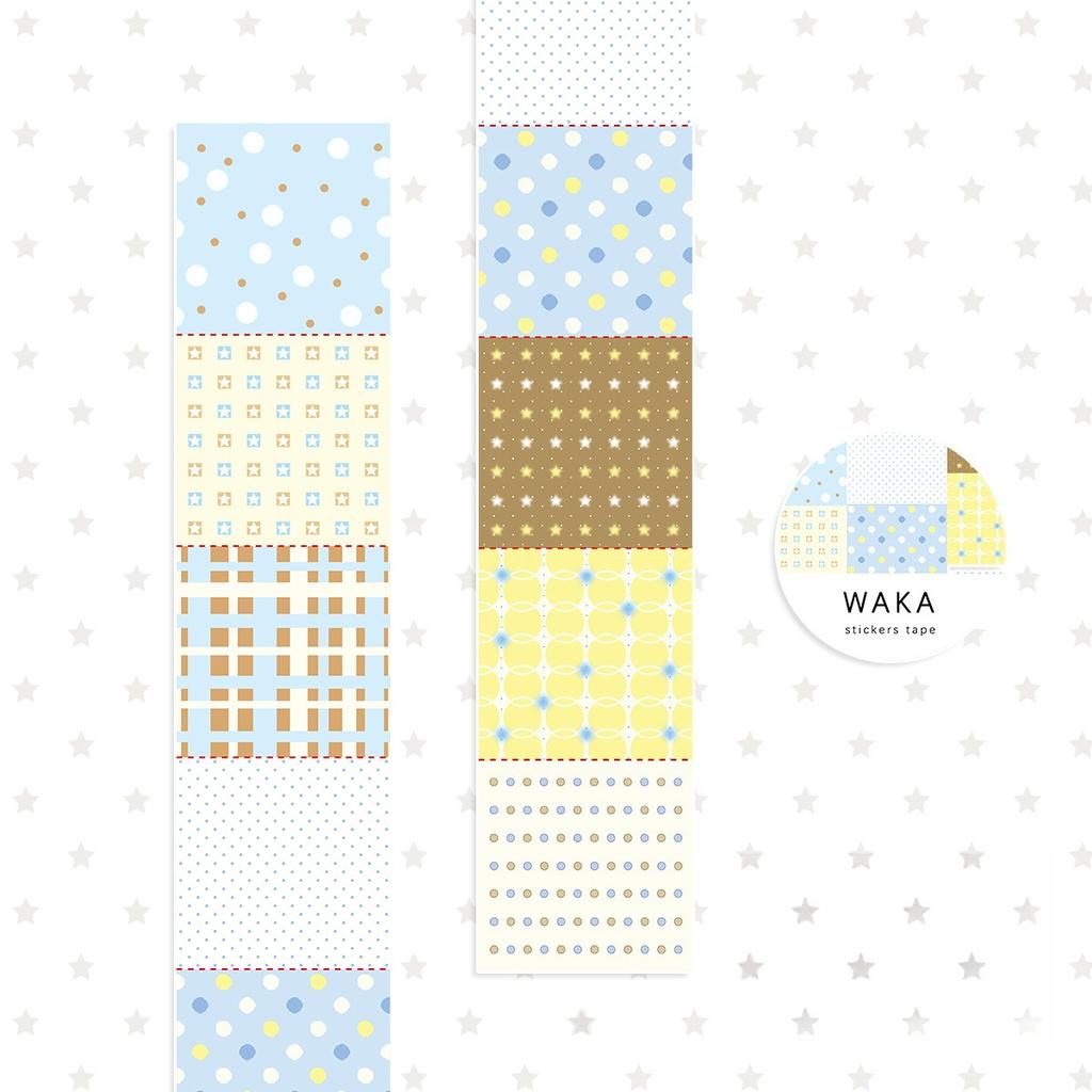 Polka Dot Tearable Sticker Roll Tape Can Write Hand Account Decorative Label Sticker Creative Index  Original