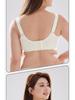 B-E Cup Plus Size Seamless Antibacterial Bra with Side Support for Women