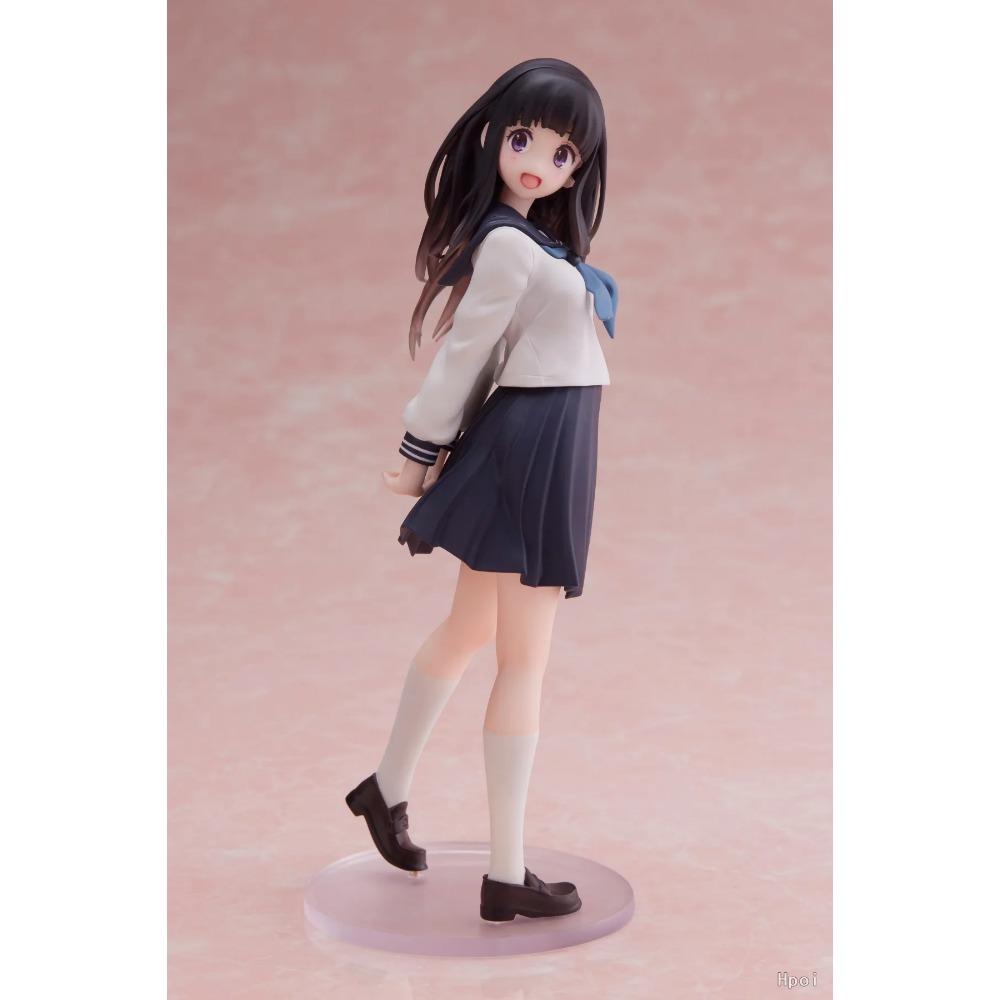 16CM Anime Hyouka Chitanda Eru Figure JK Sailor Suit Dress Up Model Toy Gift Collection Action Figure PVC Coreful Figure