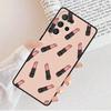 Lipstick Make Up Phone Case For Samsung Galaxy S25 S23 S30 S8 S21 S20 FE S24 S22 Note 10 20 Plus lite Ultra