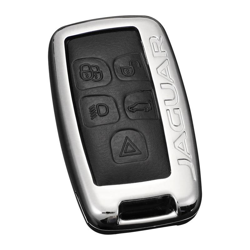 Jaguar Key Case: Compatible with XEL, XFL, F-Pace, XJL, XF, XE, F-Type 2022 Models – Luxury Shell Buckle Bag