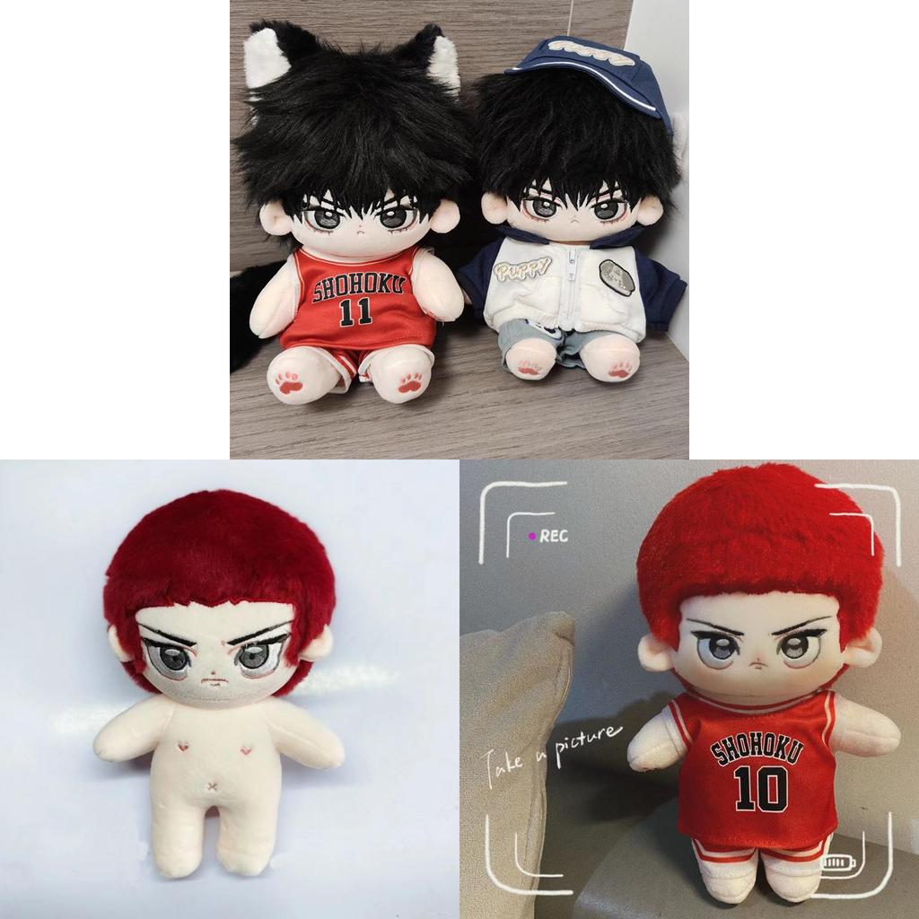 Slam Dunk Sakuragi Hanamichi Plush Doll With Soft Short Pile For Collectors And Fans