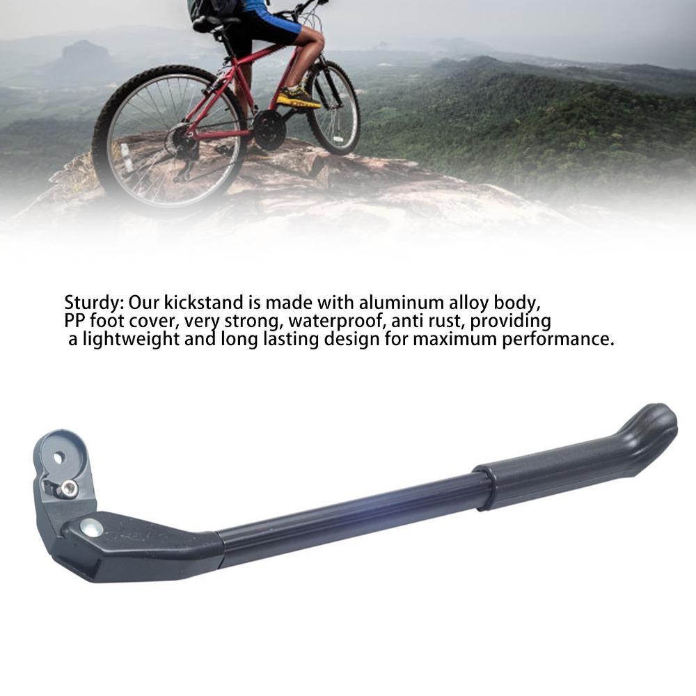 Adjustable Quick Release Kickstand Black Mountain Cycling Kickstand Riding Accessories