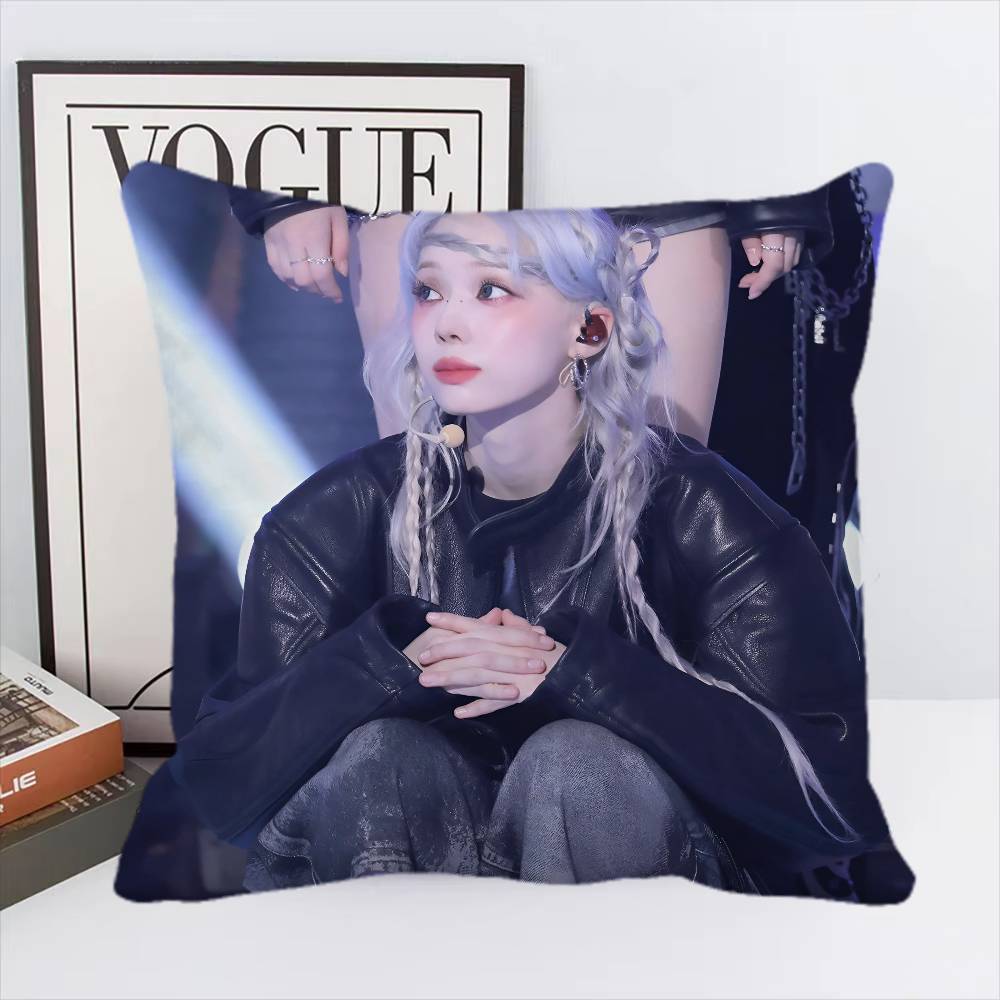 Winter Kpop Pillow Case Square Pillow Bedroom Sofa Leisure Comfort Cushion Car Living Room Home Decoration