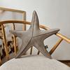Large VELVET VE2206 Starfish Pillow | Light Brown