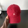 Shows Face Small Sun Visor Hats H Letter Hip Hop Hat Fashion Duckbill Cap  Spring Summer Autumn