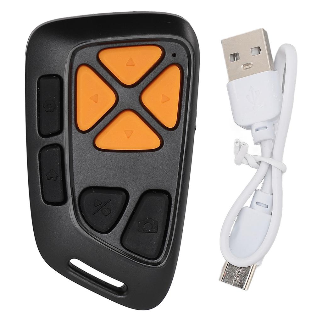 Phone Remote Control Bluetooth Page Turner Wireless Camera Shutter Video Scrolling Clicker with Mute