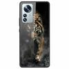 Tempered Glass Case For Xiaomi 12 Pro Cover Hard Shockproof Cases for Xiaomi Mi 12X 12 Lite Pro Funda 12Pro Coque Luxury Wolf