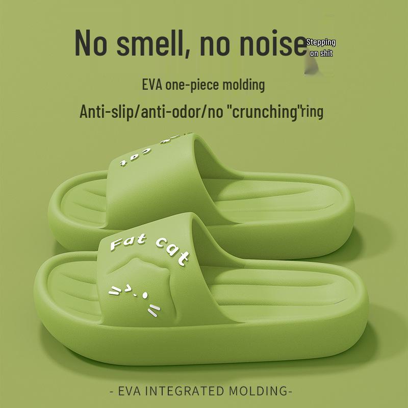 Eva Non-Slip Thick-Soled Summer Sandals for Women - Odor-Free Bathroom Slippers