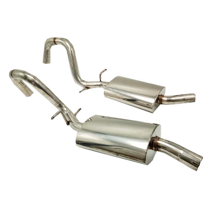 Stainless Steel Dual Row Exhaust Pipe for 99-04 Base Convertible