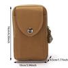 1pc Phone Pouch Holder 6.5 Inch Smartphones Phone Holder Belt Loop Strap For Men Travel Accessory Waist Small Bag