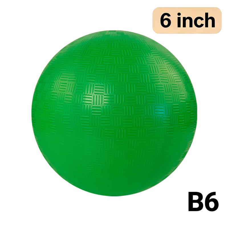 Easy to Inflate Rubber Kickball Bouncy Playground Ball for Kids Backyard School Holiday Family Fun Games