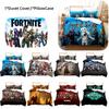 Fortnite 3-piece Digital Print Bedding Set Colorful Design High-quality Fabric