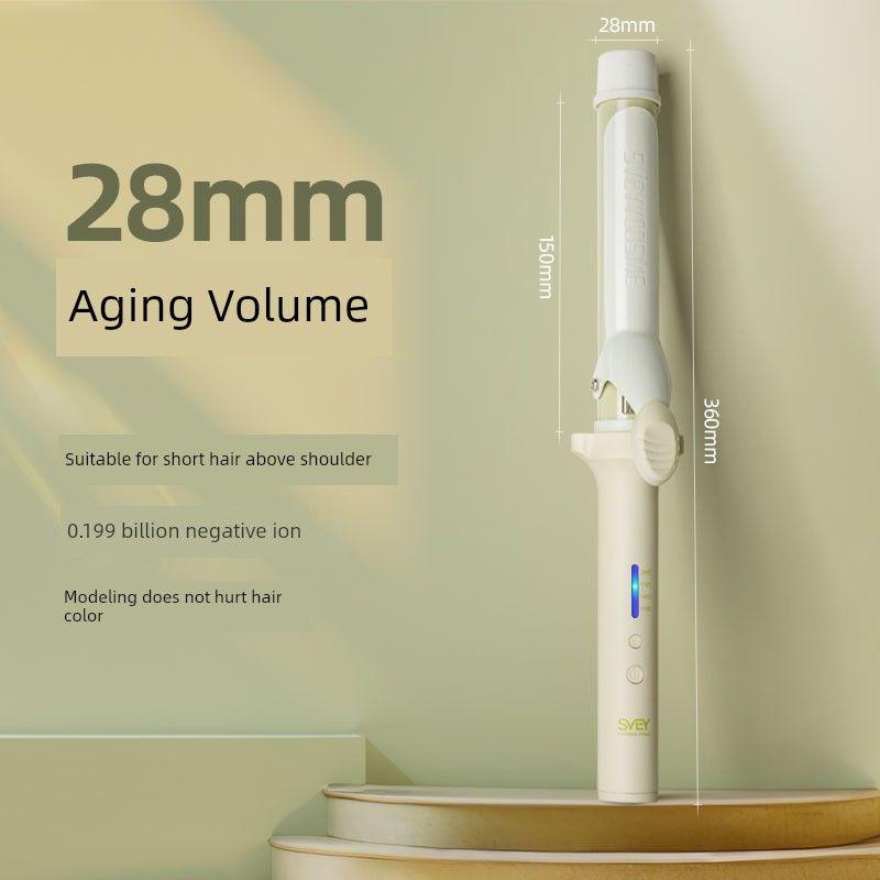 

Svey Hot Hair Curler Oversized Volume 40mm Anion Does Not Hurt Hair Lasting Hair-Styling 36 Dormitory Available Female Matcha Color 28mm+ 1.8m Wire