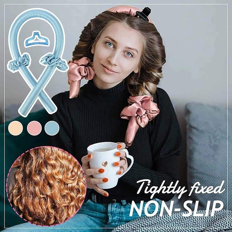 

Для женщин красота инструменты для укладки волос DIY волнообразующие бигуди щипцы для завивки волос повязка на голову набор ленивых бигуди