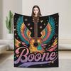 Benson Boone Sänger Musik Vintage Tour Wolldecken Lustige Überwurfdecken für Zuhause Hotel Sofa 200x150cm Steppdecke