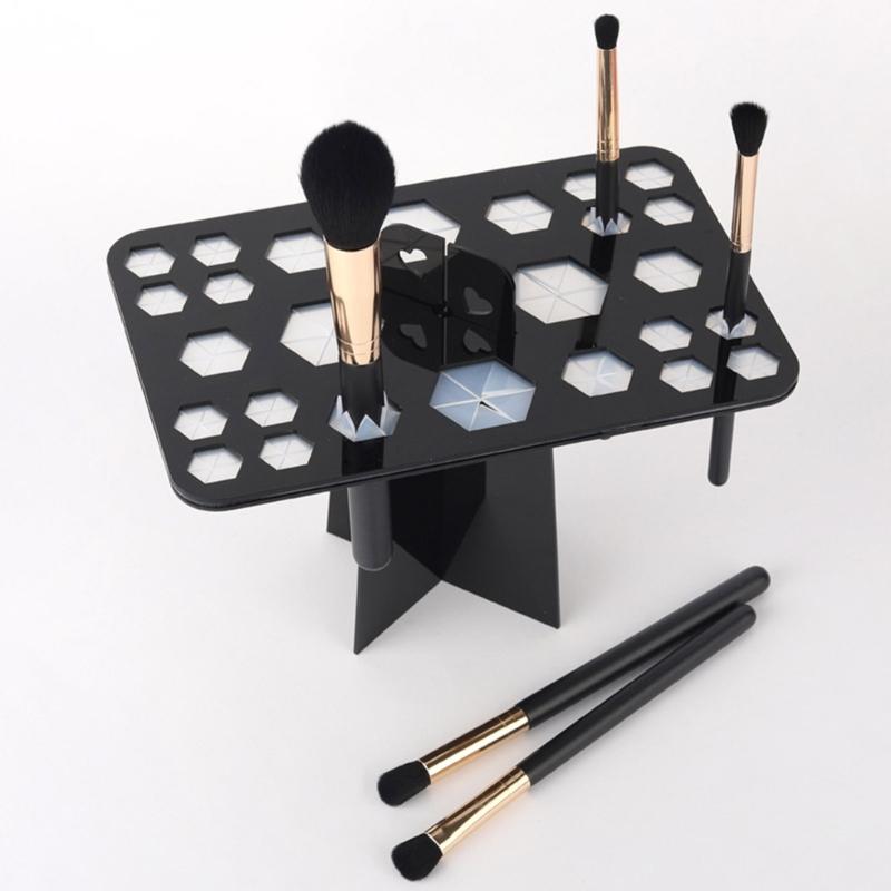 Acrylic Eyebrow Pencil Stand Cosmetic Brush Shelf Tools Beauty Makeup Tools