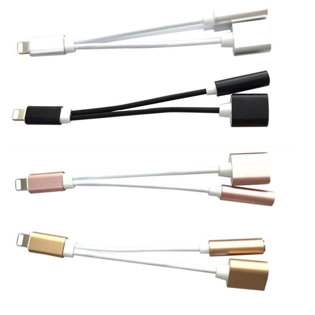 Lightnin Dual 2in1 Adaptateur Chargeur Audio Splitter Separateur Câble Iphone