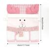 Christmas Chair Cover Pink Chair Cover Santa Claus Doll Chair Cover European Style Restaurant Home Decoration Business navidad
