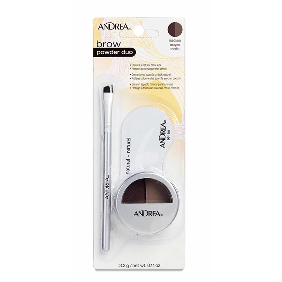 Eurostil Cejas Andrea Powder Duo Marron Medio 1 ун.