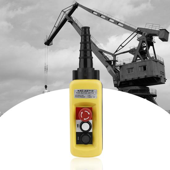 

XAC-A2713 Чувствительный переключатель подъемного механизма Простые в использовании кнопочные переключатели Управление подъемным краном