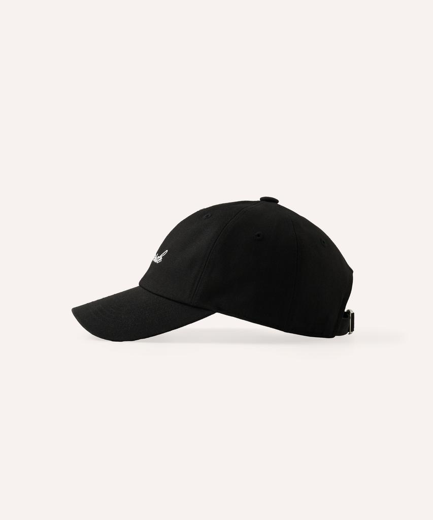 Bibeleude Embroidered Cotton Ball Cap 001 Black