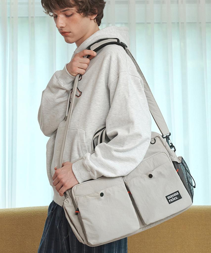 Masmarulez Easeshell Briefcase_Light Gray